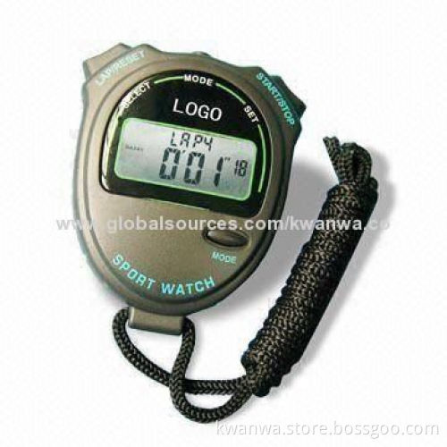 2014 Latest Sporting Goods, Digital Stopwatch with LCD Panel, Various Colors Available
